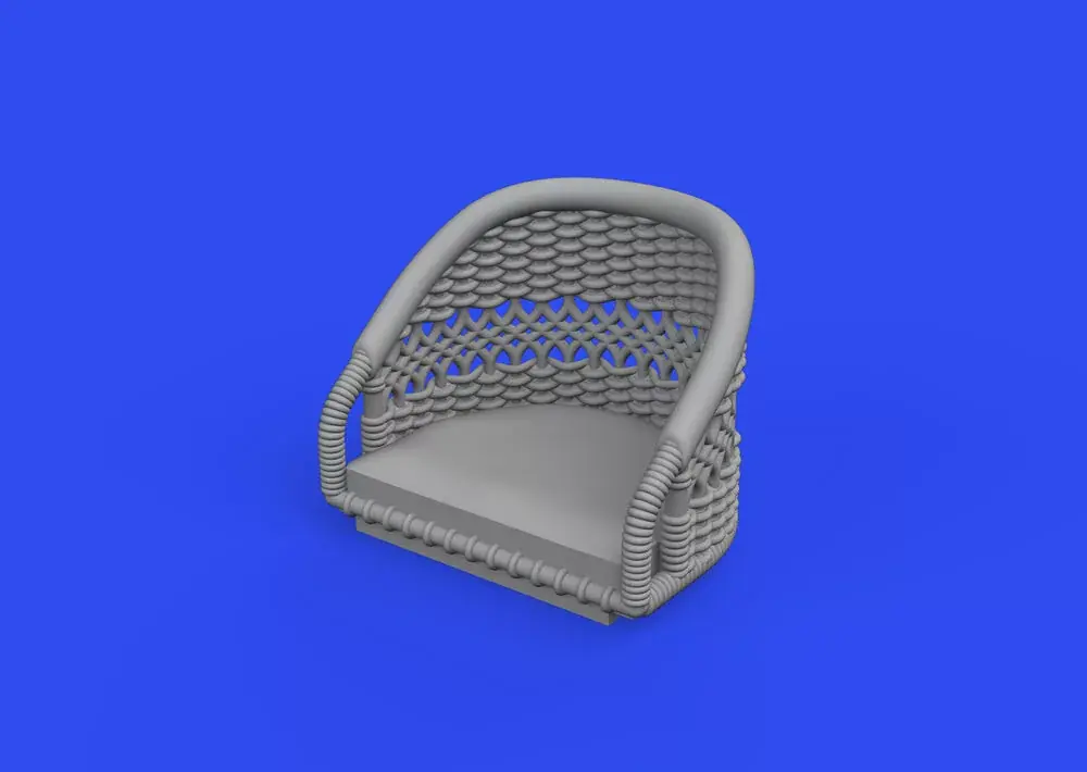 Eduard Accessory Sopwith Camel seat PRINT 1/32 for WNW / ACADEMY 1 32 (632187) Azonnali szállítás
