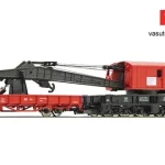 Roco 56240 Vasúti daru, gémtartó kocsival, DB-AG (E5) (H0) Gyors szállítás