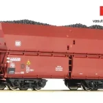 Roco 56332 Önürítős négytengelyes teherkocsi, Fad, DB (E4) (H0) Biztonságos vásárlás