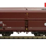 Fleischmann 852321 Önürítős négytengelyes teherkocsi, Falns 183, DB (E4) (N) - második pályaszám Expressz kézbesítés