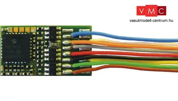 Roco 10894 Mozdonydekóder, 8-tűs (NEM652), visszajelzésre képes (ZIMO MX630R) Vásárlói kedvenc