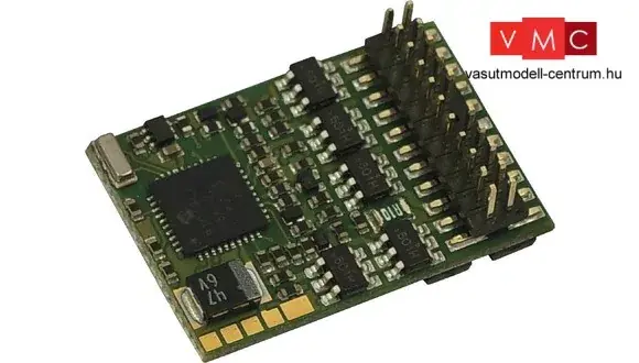 Roco 10896 Mozdonydekóder, PluX22, visszajelzésre képes (ZIMO MX633P22) Szuper akció