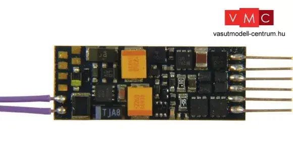 Fleischmann 687701 Hangdekóder, 6-tűs (NEM651) csatlakozóval, ZIMO MX649N, DCC/MM Expressz szállítás