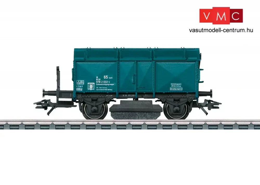 Kiárusítás Märklin 46049 Csapófedeles pályafenntartási sintisztító teherkocsi fékállással, K 15, DB (E4) (H0) - AC