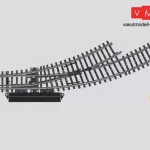 Olcsó Märklin 2268 Íves balos váltó r360 mm, 30°/30° - elektromos állítóművel, K-Gleis (H0) - AC