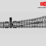 Prémium Märklin 22715 Balos váltó 225 mm / r902,4 mm, 14° 26‘ - kézi állítóművel, K-Gleis (H0) - AC