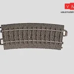 Märklin 24115 Ágyazatos íves sín 15°, R1 r360 mm, C-Gleis (H0) - AC Gyors szállítás