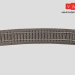 Legkelendőbb Märklin 24912 Ágyazatos íves sín r1114,6 mm, 12,1°, C-Gleis (H0) - AC