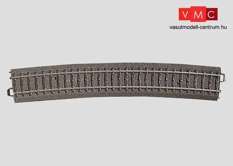 Legkelendőbb Märklin 24912 Ágyazatos íves sín r1114,6 mm, 12,1°, C-Gleis (H0) - AC