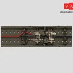 Märklin 74042 Árambevezető kábel C-Gleis-hez, fém áramvezető sarukkal (H0) - AC Azonnal elérhető