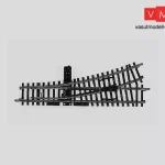 Märklin 2265 Balos váltó 168,9 mm / r424,6 mm, 22° 30‘ - kézi állítóművel, K-Gleis (H0) - AC Biztonságos fizetés