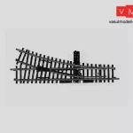 Olcsóbb Märklin 2266 Jobbos váltó 168,9 mm / r424,6 mm, 22° 30‘ - kézi állítóművel, K-Gleis (H0) - AC