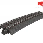 Märklin 24315 Ágyazatos íves sín, R3=515 mm/15°, íves váltókhoz, C-Gleis (H0) - AC Akció