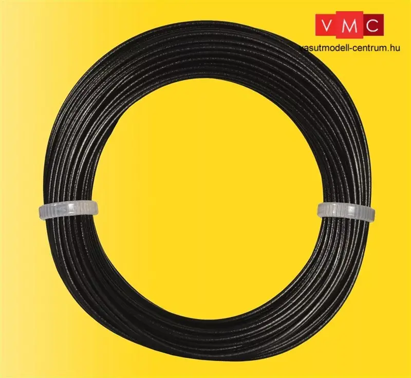 Viessmann 6860 Vezeték 10 m, 0,14 mm, fekete Biztonságos vásárlás
