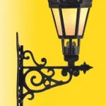 Viessmann 6074 Díszes falilámpa, melegfehér LED (H0) Kiárusítás