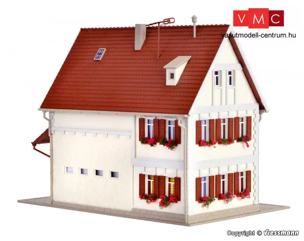 Gyors szállítás Vollmer 3633 Pékség, Lang, világítással és belső berendezéssel (H0)