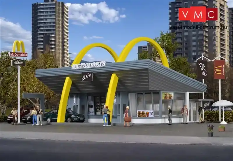 Biztonságos fizetés Vollmer 3634 McDonald‘s gyorsétterem (H0)