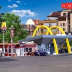 Árengedmény Vollmer 3635 McDonald‘s gyorsétterem McCafe kávézóval (H0)