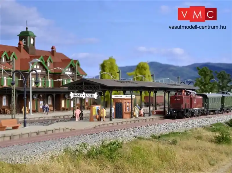 Vedd meg most Vollmer 7504 Állomási fedett peron, Baden - Baden, 7 részes (N)
