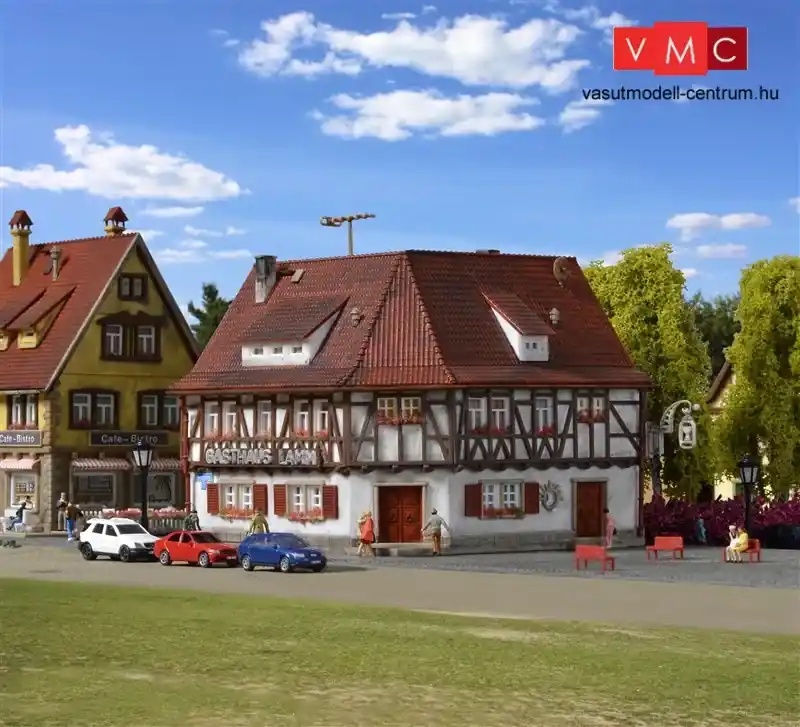 Vollmer 7645 Favázas emeletes sarokház, Fogadó Lamm (N) Expressz kézbesítés