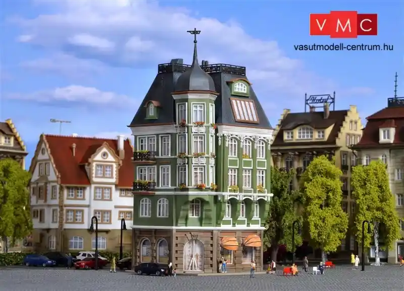 Végkiárusítás Vollmer 7651 Városi emeletes sarokház, bank (N)