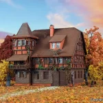 Alacsony ár Vollmer 7679 Vámpír villa, öregbítő festékpalettával (N)