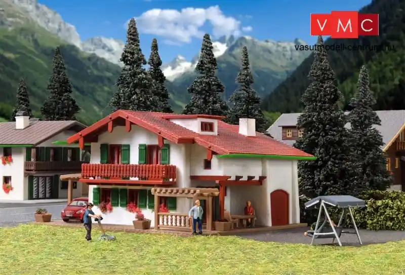 Biztonságos vásárlás Vollmer 7754 Alpesi családi ház, Edelweiß - autóbeállóval (N)