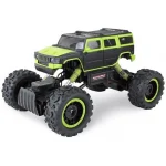 Szezonális akció Rock Crawler 4WD Hummer távirányítós sziklamászó autó 1/14 zöld