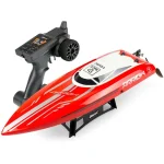 Csak ma Felnőtt brushless távirányítós versenyhajó +45km/h 63cm UDI 005 piros