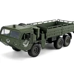 Olcsó JJRC Q75 katonai távirányítós teherautó
