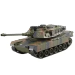 Gyors kiszállítás BROTHER TANK M1A2 Abrams muanyaglövedékes távirányítós tank 46cm-es zöld