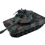 BROTHER TANK Leopard 2 muanyaglövedékes távirányítós tank 46cm-es zöld Kedvezmény