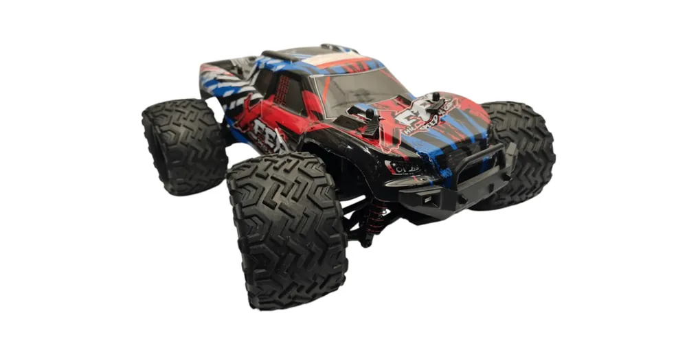 Ne maradj le PX-9501E strapabíró offroad monsterautó 40km/h piros 1 16