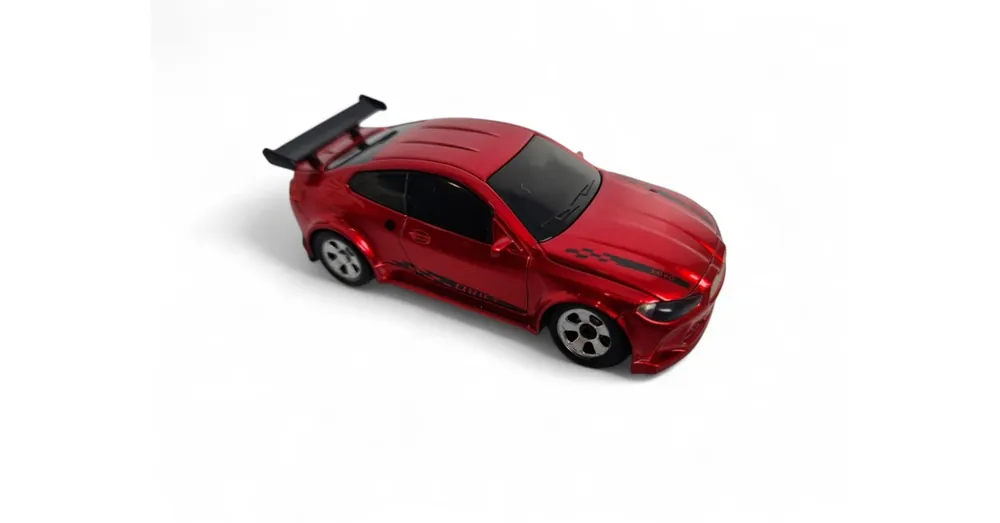 KF20 driftelös mini táirányítós autó 1/64 piros Gyors szállítás