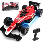 Azonnal elérhető ENOZE-9009 nagyméretű F1 RC versenyautó, 30km/h, finomszabályozós, (RTR) piros