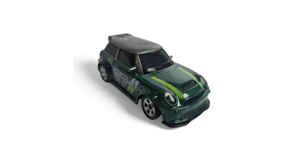 KF33 driftelös mini táirányítós autó 1/64 zöld Árcsökkenés