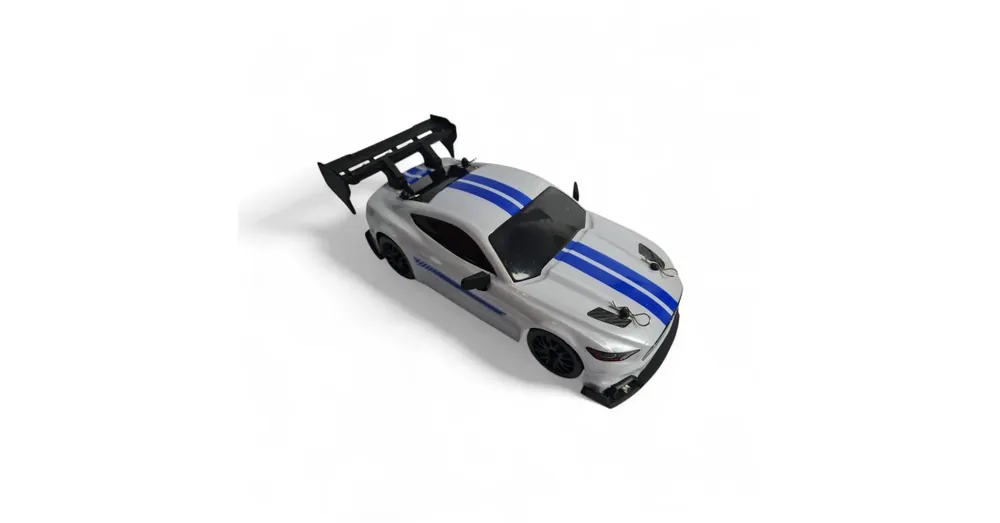 Azonnali szállítás PX-8801E 1/24 4WD Drift RC sportkocsi – 25 km/h, finomszabályozás, LED fehér