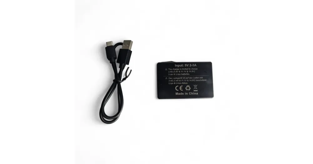 MJX 2S,3S,4S akkumulátor töltő USB-A-C kábellel Biztonságos vásárlás