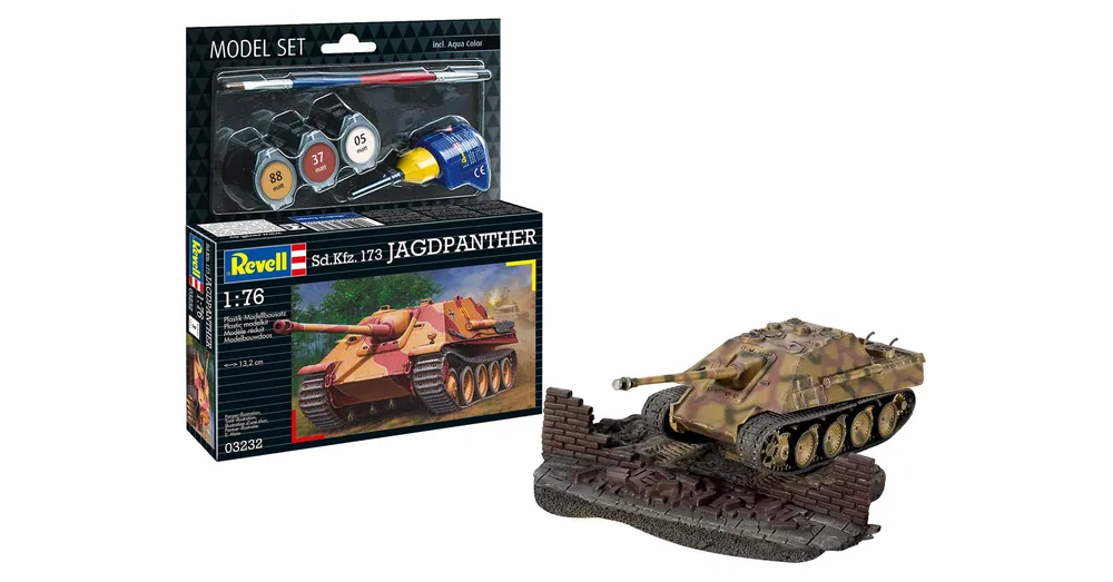Árcsökkenés REV-63232 Revell 1 76 Sd.Kfz.173 Jagdpanther makett készlet kiegészítokkel