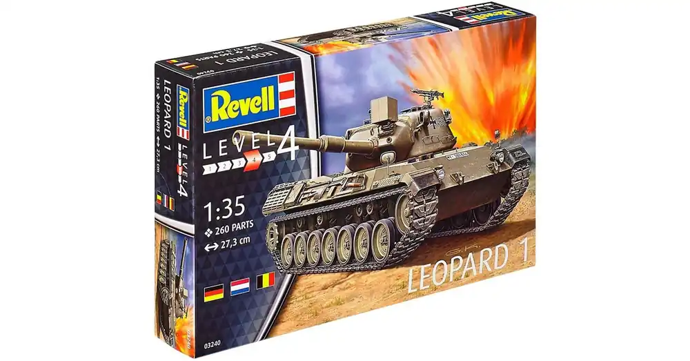 REV-3240 Revell 1 35 Leopard 1 Legkelendőbb