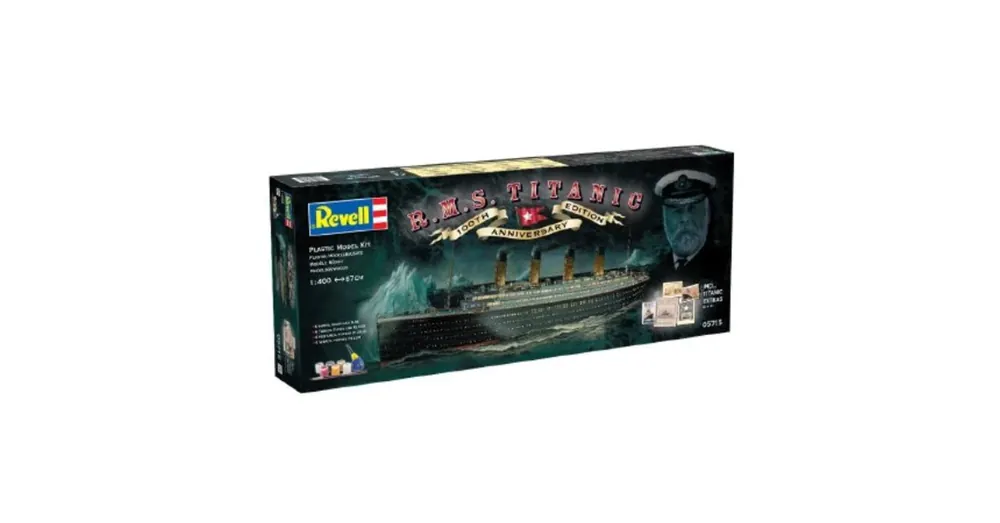 Legjobb ár REV-5715 Revell 1 400 R.M.S. Titanic 100th Anniversary Edition Gift SET