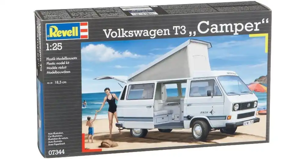 Biztonságos fizetés REV-7344 Revell 1 25 Volkswagen T3 "Camper"