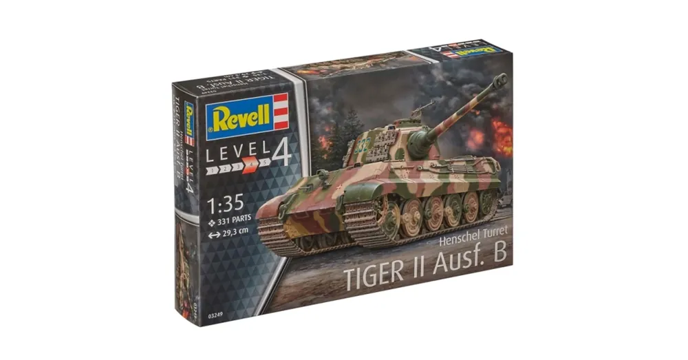 REV-3249 Revell 1 35 Henschel Turret Tiger II Ausf. B Szuper akció