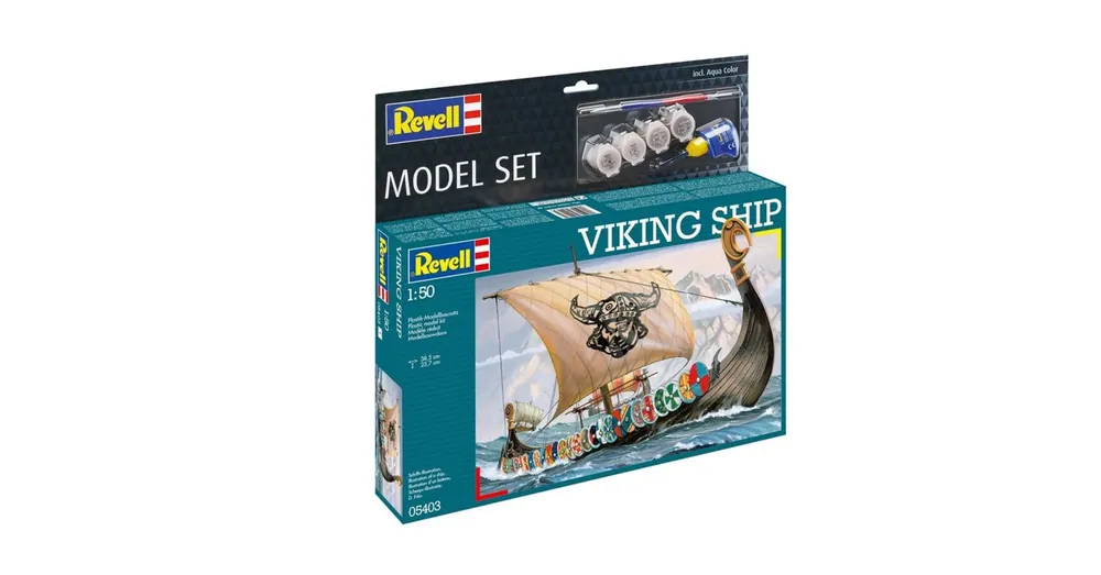 Árengedmény REV-65403 Revell 1 50 Viking Ship SET hajó makett