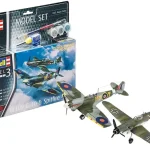 Vásárlói kedvenc REV-63710 Revell 1 72 Bf109 G-10  Spitfire Mk. V Combat Set SET