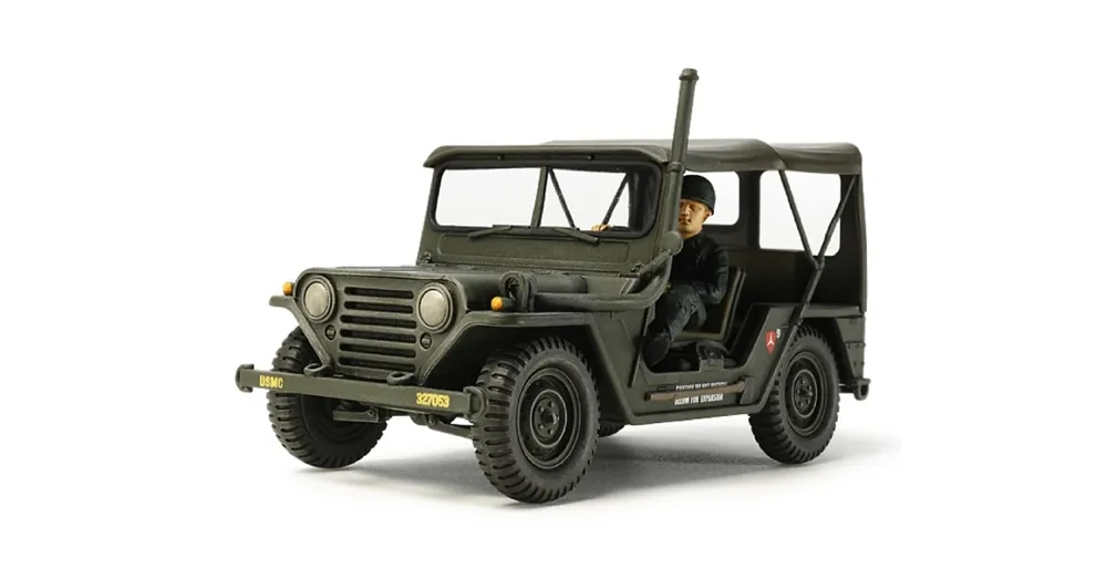 Tamiya 1 35 US M151A1 Utility Truck Vietnam harcjarmu makett Rendeld meg most