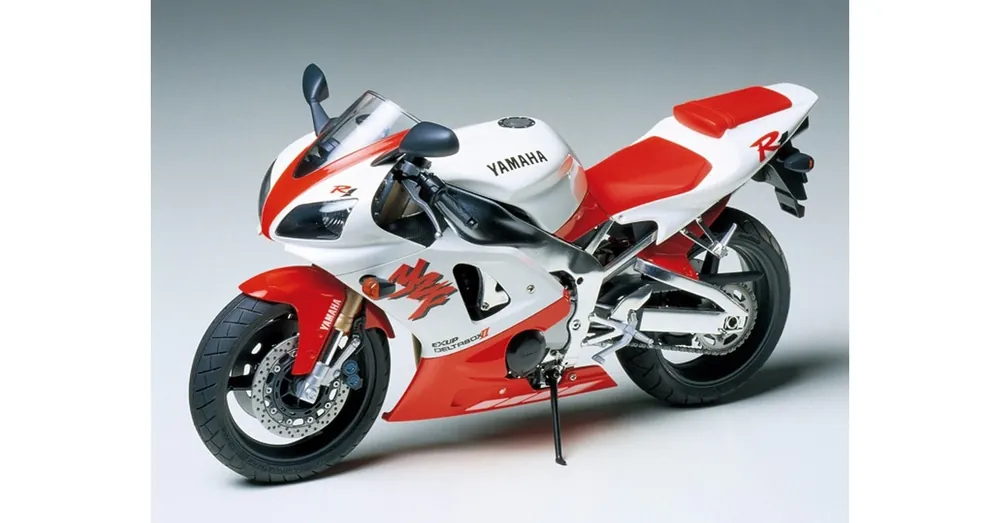 Olcsóbb Tamiya 1 12 Yamaha YZF-R1 1000ccm 1997 motorkerékpár makett