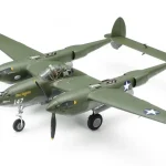 Tamiya 1 48 US P-38 F G Lightning repülo makett Szuper ajánlat