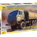Zvezda 1 72 Kamaz Mustang Truck makett kamion Rendeld meg most