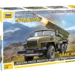 Ajánlat Zvezda 1 72 BM-21 Grad 1 Rocket Laucnher rakétaindító makett